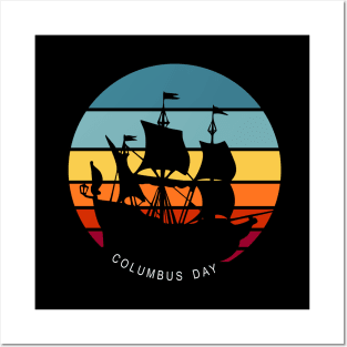 Columbus Day Posters and Art